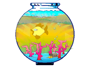 Players share Fishies with friends, webcam to Grandma through fishbowl glass so she feeds them when child is away. Toys merge real-world concepts with virtual for licensable gameplay.
